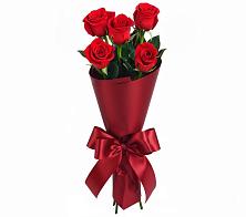 Букет 5 Красных роз Эдлесс Лав в Шарлык