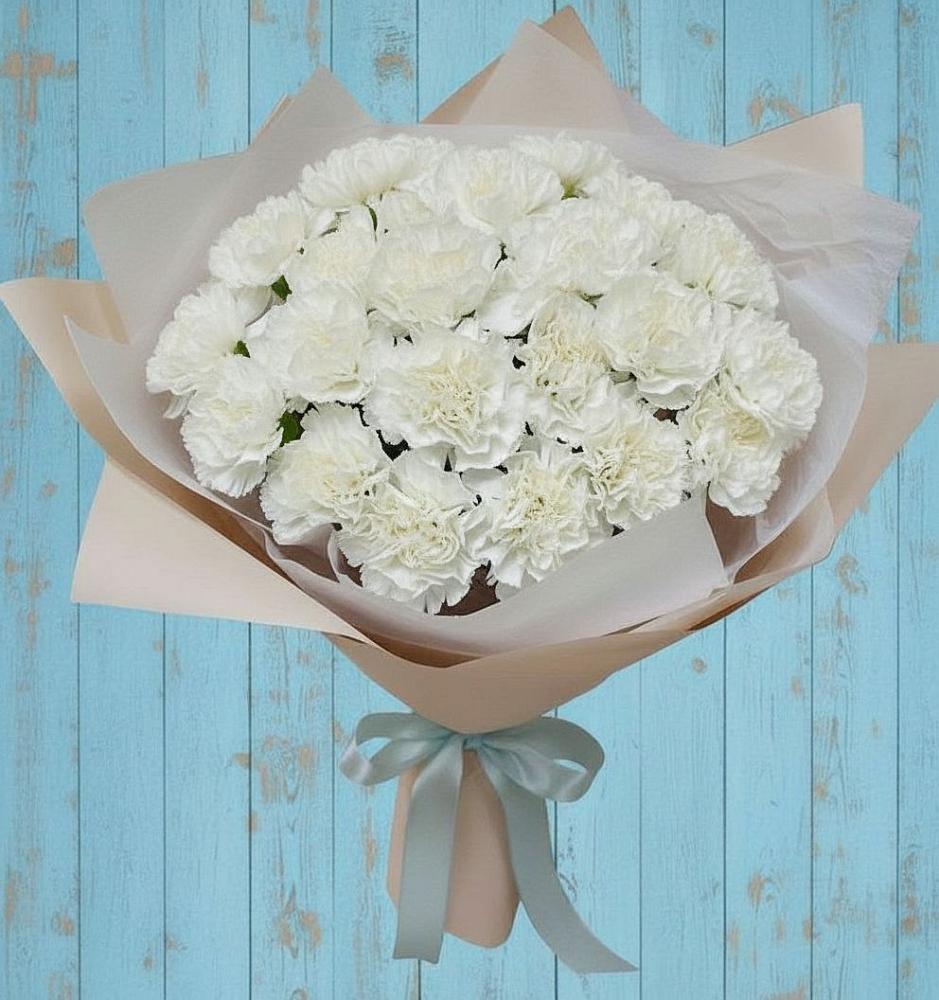 Букет цветов из: Гвоздики в Шарлык