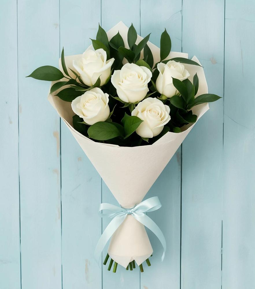 Букет цветов из: Розы в Шарлык