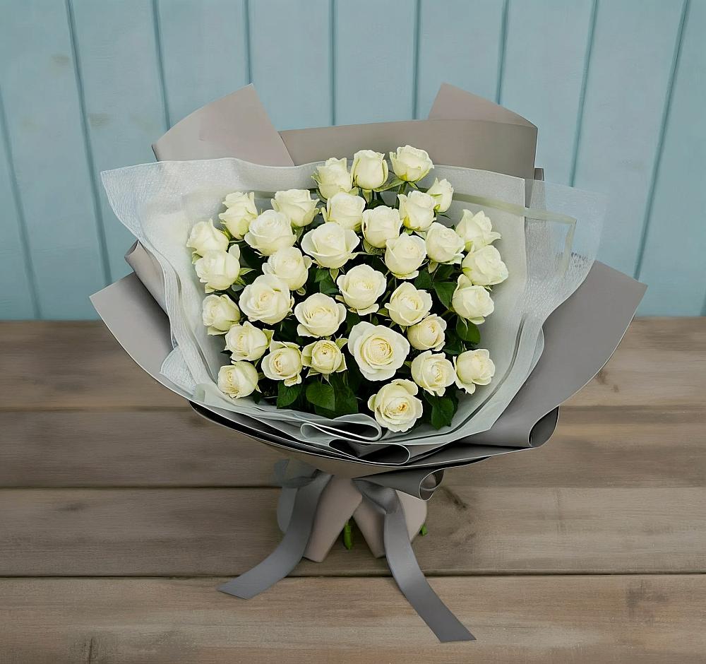 Букет Белоснежная нежность в Шарлык