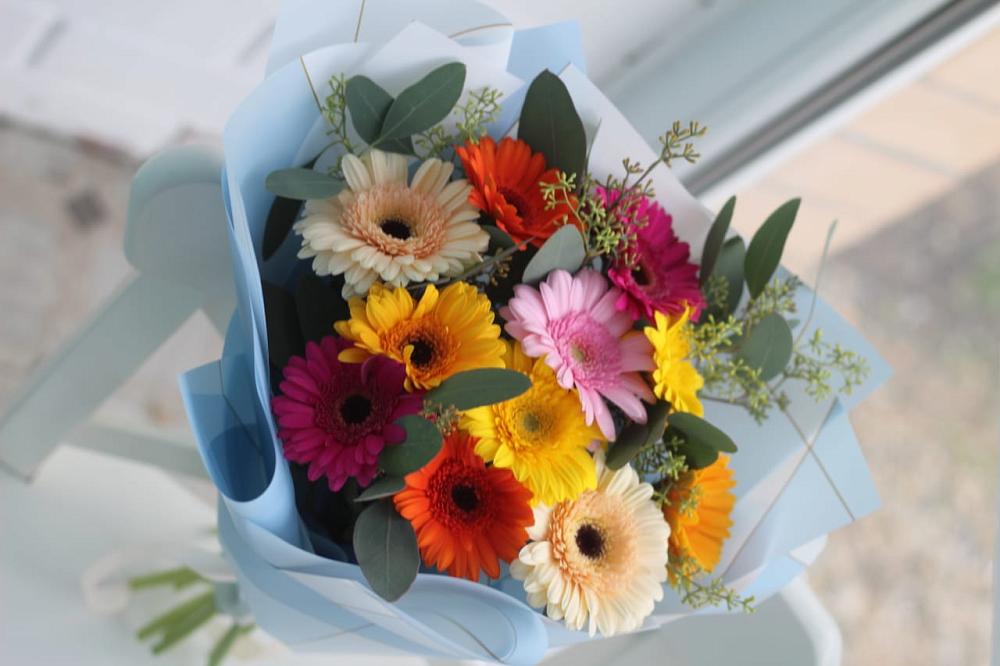 Букет цветов из: Герберы в Шарлык