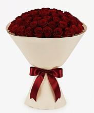Букет 101 Бордовая роза Блэк Бакарра в Шарлык