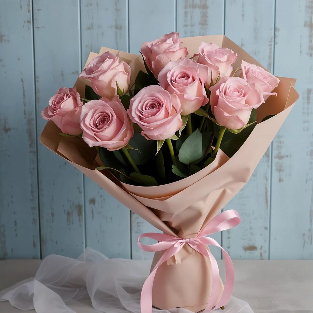 Букет цветов из: Розы в Шарлык