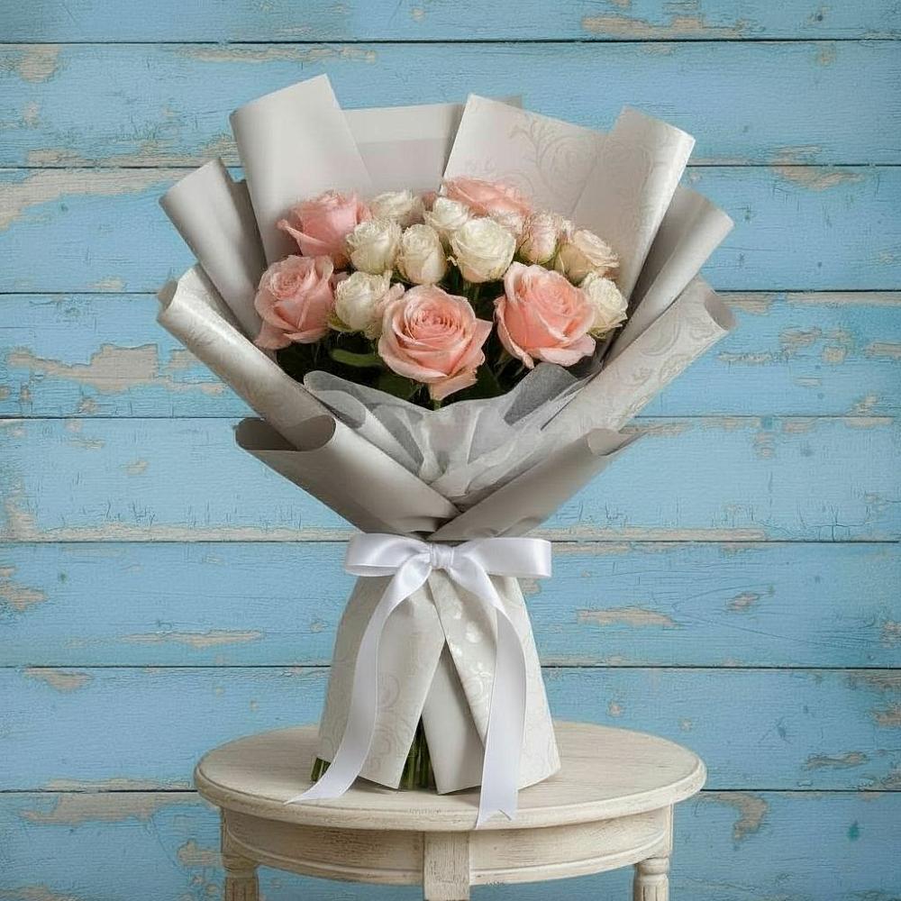 Букет цветов из: Розы в Шарлык