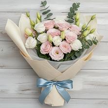 Букет цветов из:  Лизиантусы в Шарлык