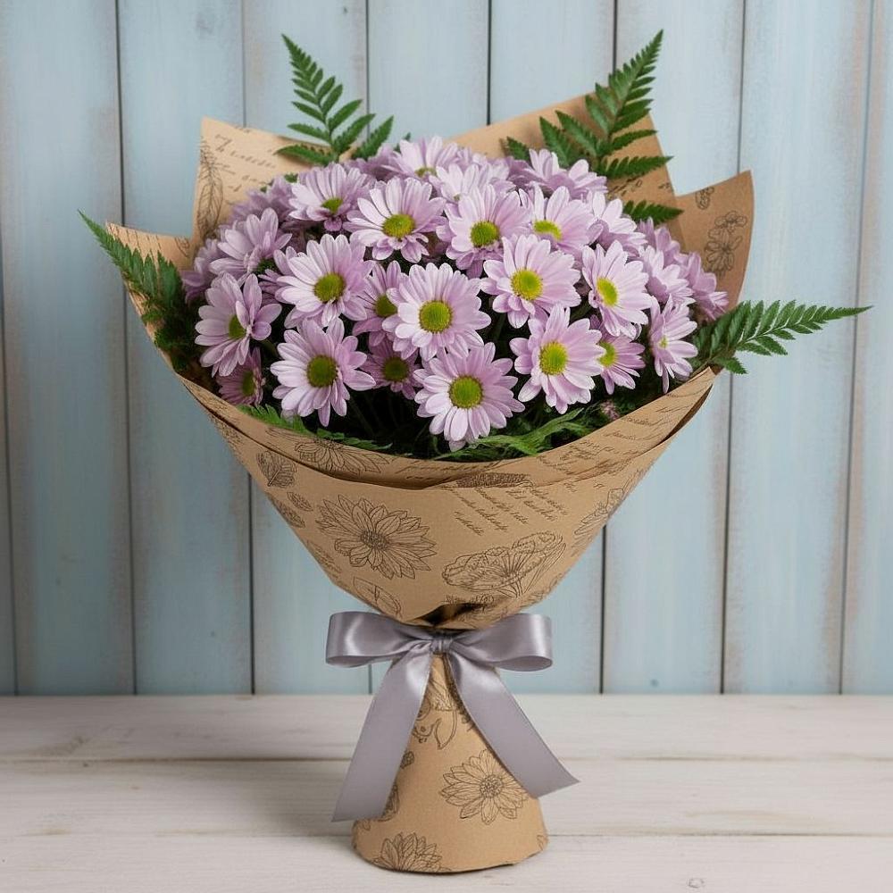 Букет цветов из: Хризантемы в Шарлык