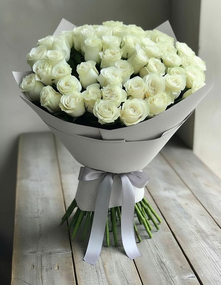 Букет 35 Белых роз в Шарлык