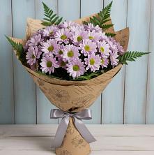 Букет цветов из:  Хризантемы в Шарлык