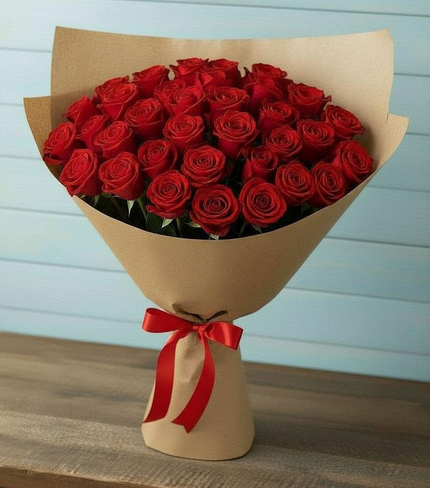 Букет Красные розы Милано в Шарлык
