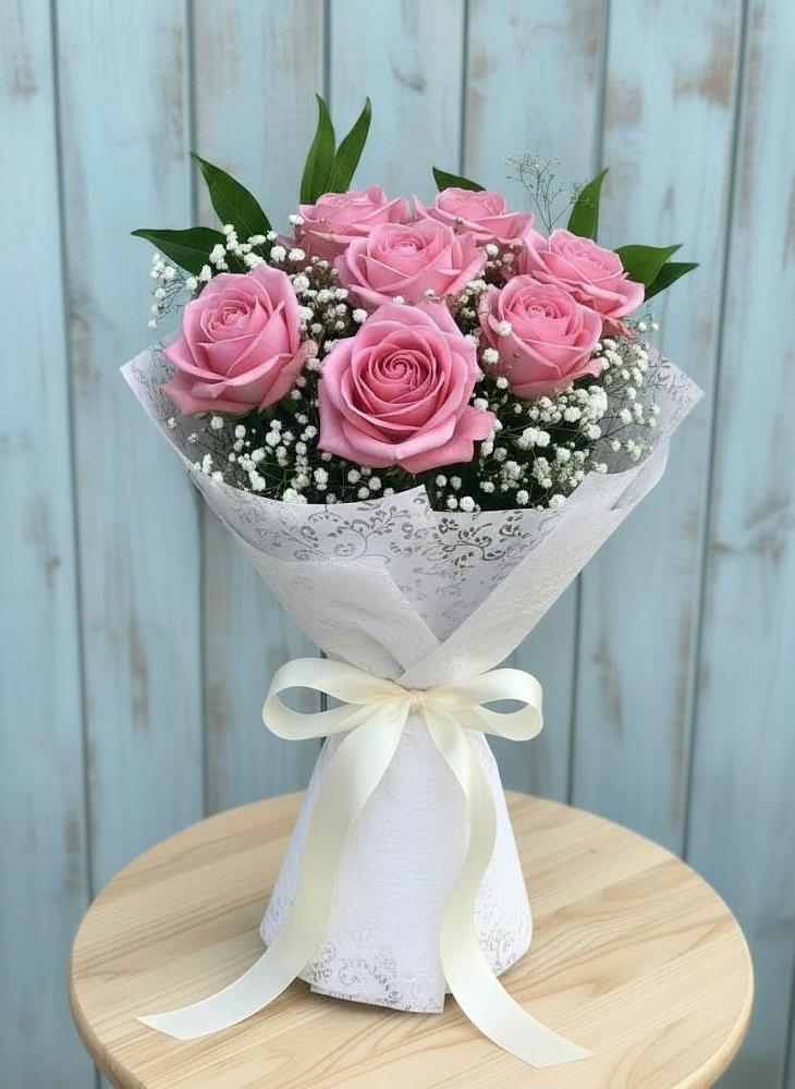 Букет цветов из: Розы в Шарлык