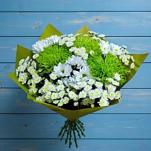 Букет цветов из:  Хризантемы #REPLACE_PRED# Шарлык