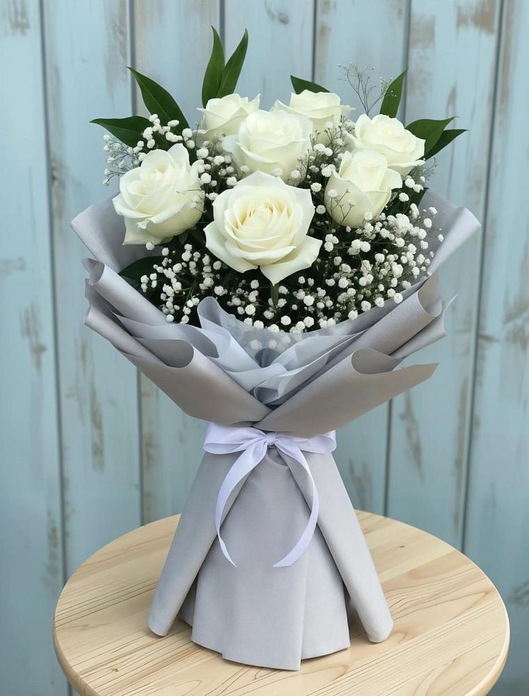 Букет цветов из: Розы в Шарлык