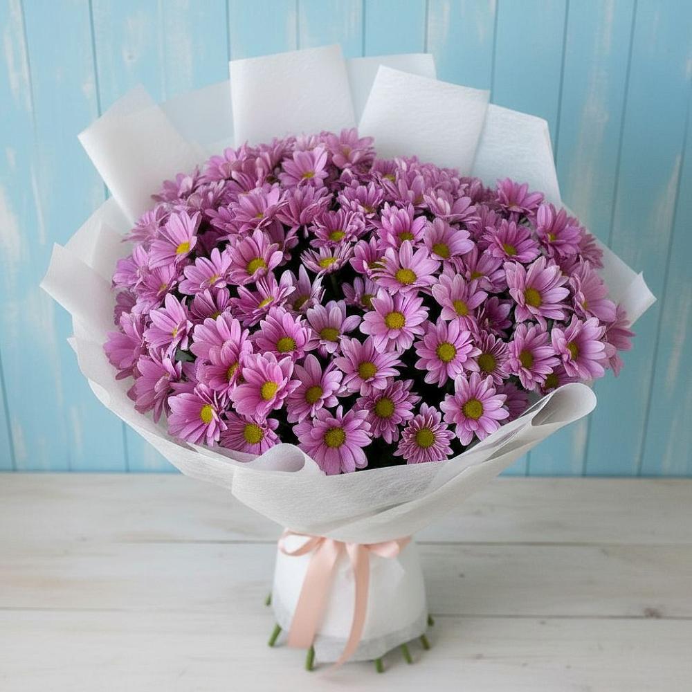 Букет цветов из: Хризантемы в Шарлык