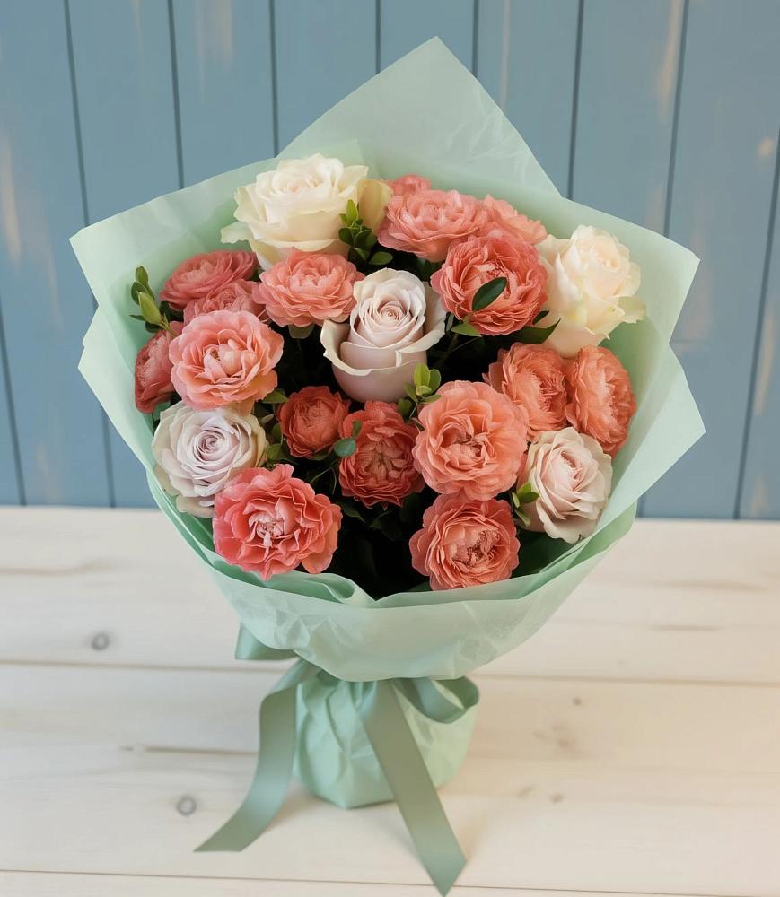 Букет цветов из: Розы в Шарлык