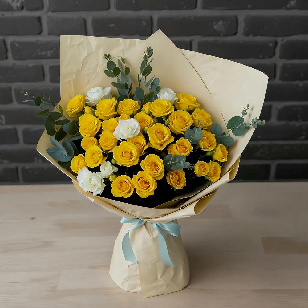 Букет цветов из: Розы в Шарлык