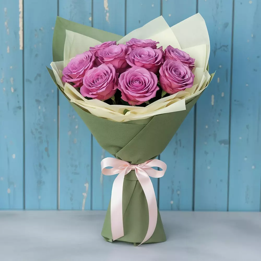 Букет Розы Фёрст Леди в Шарлык