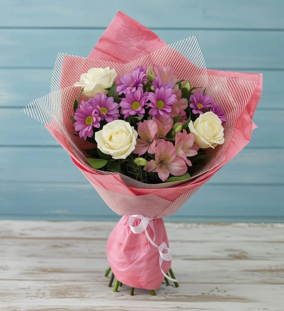 Букет цветов из: Герберы в Шарлык